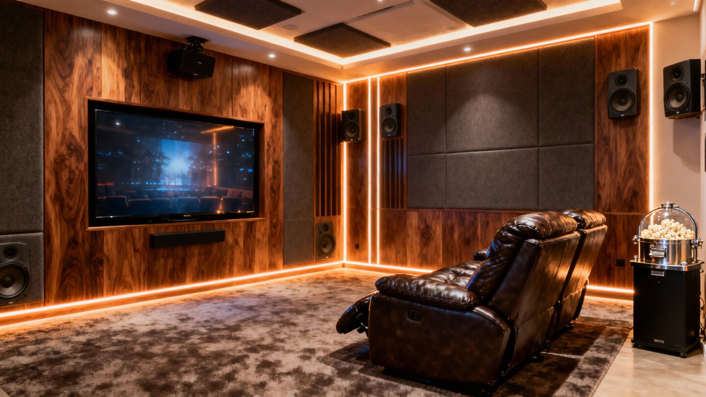 Home Theater planejado em Santos